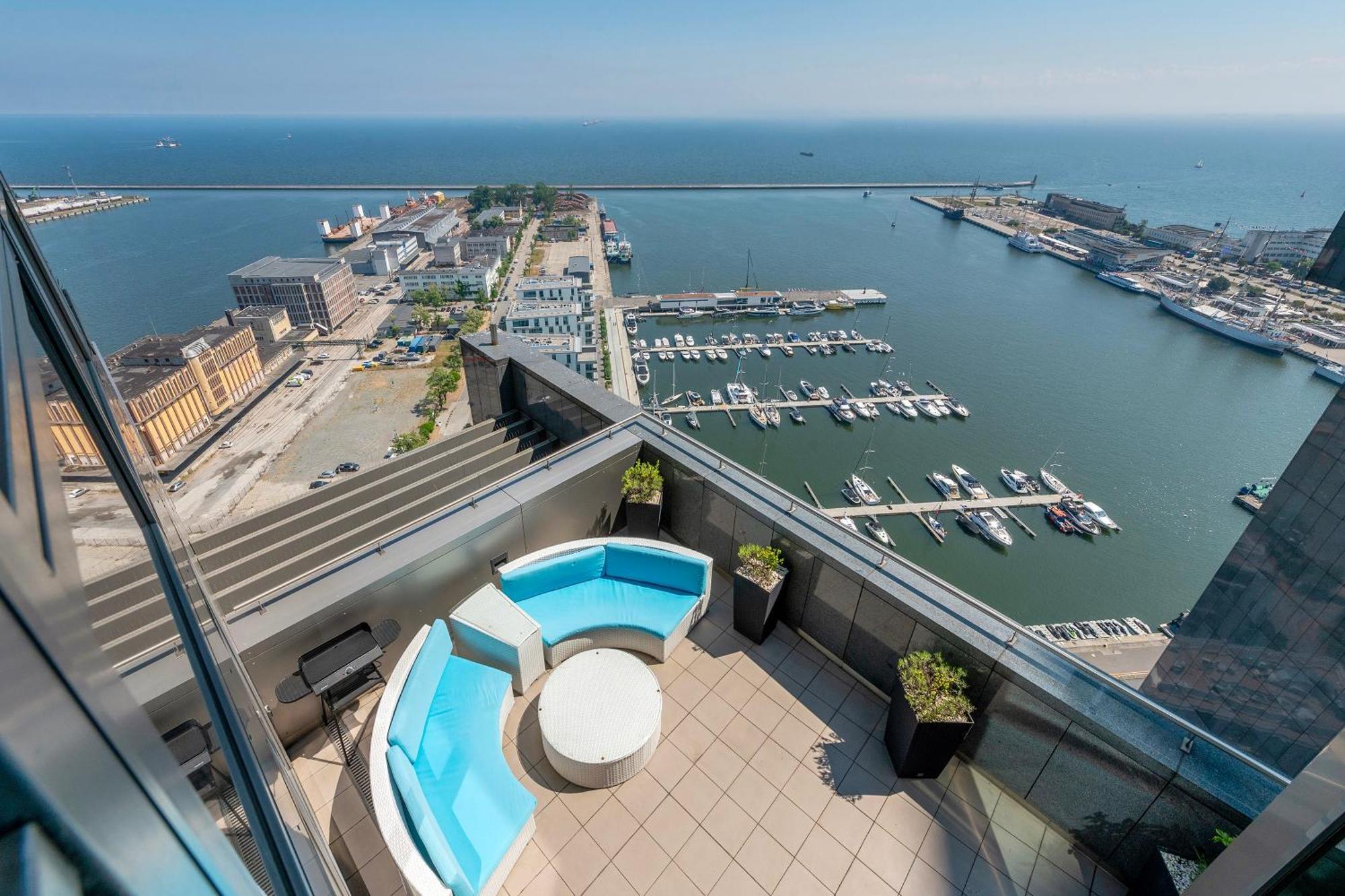 Sea Towers Daire Gdynia Dış mekan fotoğraf